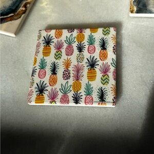 Thirstystone Colorful Pineapple Coaster